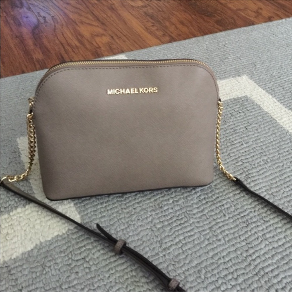 Michael Kors Crossbody Bag with Gold Chain